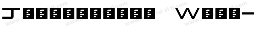 Jubileynaja Wide字体转换